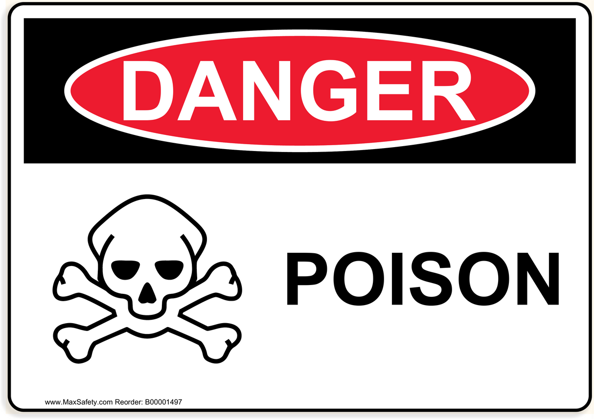 OSHA POISON with Poison Emblem