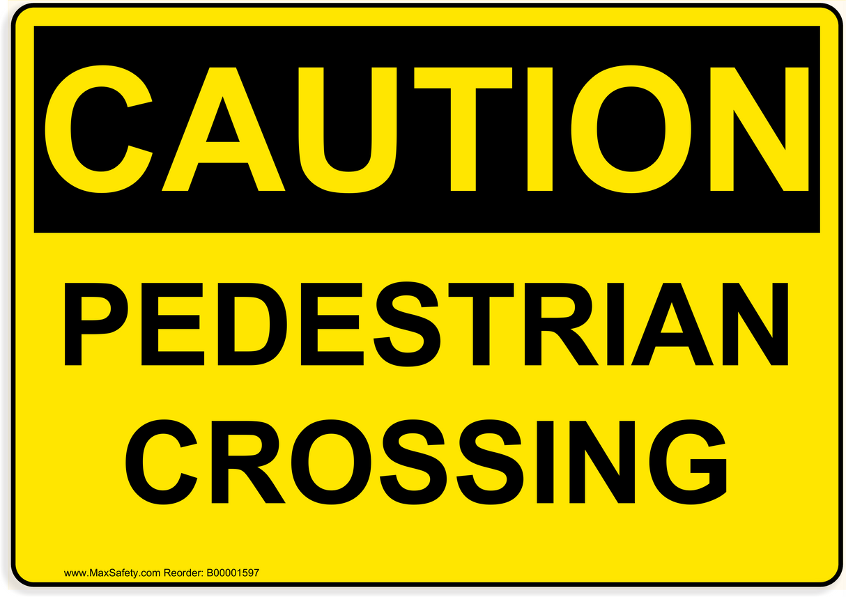 OSHA PEDESTRIAN CROSSING 