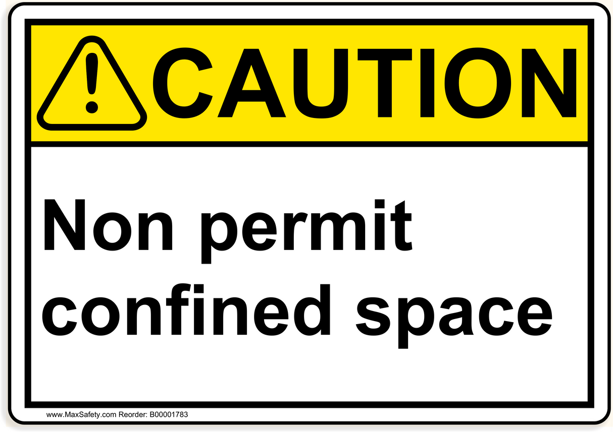 ANSI Non permit confined space 
