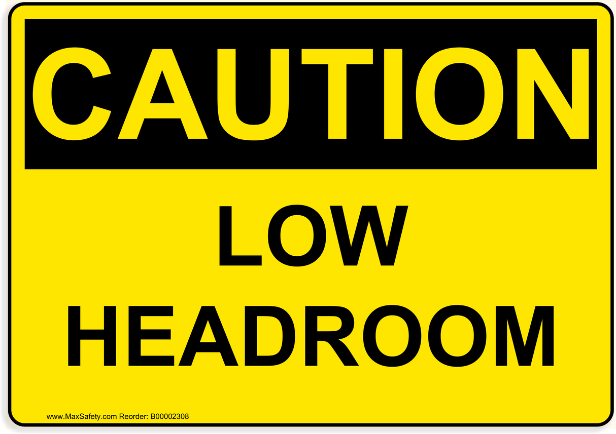 OSHA LOW HEADROOM 