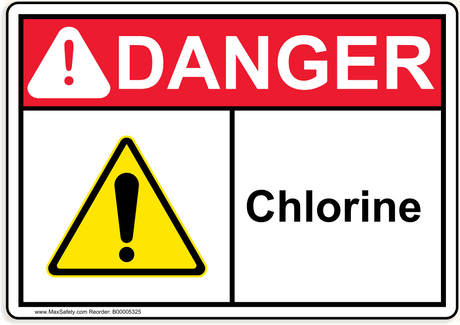 ANSI Chlorine with Compressed Gas Emblem