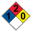 NFPA 704 Diamond | 1-2-0